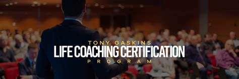 Tony Gaskins Life Coaching Certification Program – Motivational Speaker ...