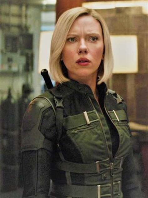 Avengers Infinity War Scarlett Johansson Vest Shopcelebswear