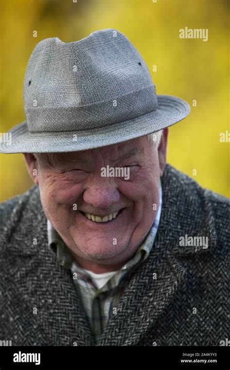 Elderly Man Smiling Stock Photo Alamy