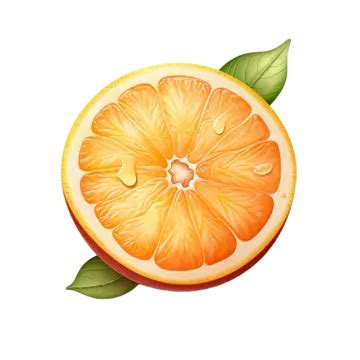 Orange Slice Citrus Cut Food Natural Png Transparent Image And