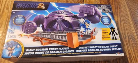 JAKKS Pacific Sonic The Hedgehog 2 Giant Eggman Robot Playset W