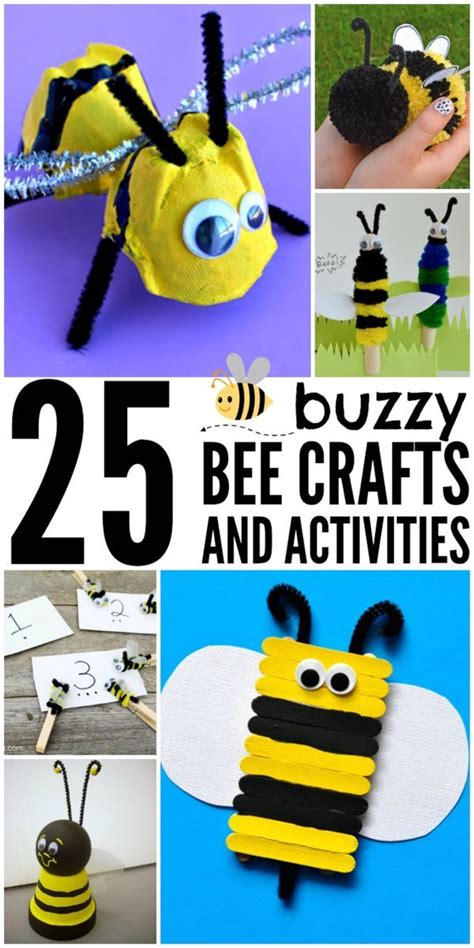 25 Buzzy Bee Crafts And Activities Bee Activities Bee Crafts For Kids