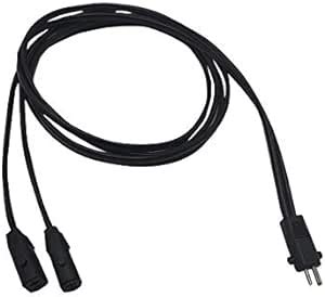 Okin 120 Cm 2 Pin Recliner Y Power Cable Splitter Lead Extension Cord 2