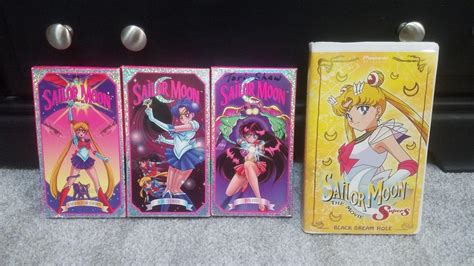 Sailor Moon Japanese Anime Vhs Tape Scouts Unite Moon Star Evil Eyes