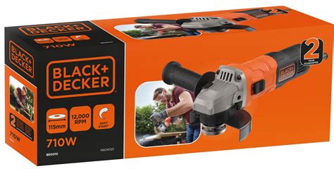 Bruska úhlová Black Decker BEG010 115mm 710W 750 Kč