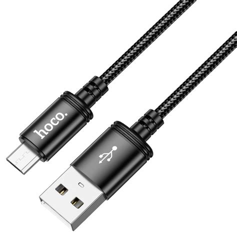 Cable USB to Micro-USB "X89 Wind" - HOCO | The Premium Lifestyle Accessories