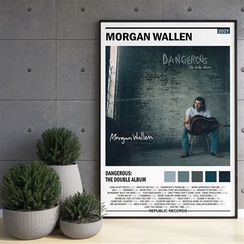 Morgan Wallen Poster Morgan Wallen Album Cover Morgan Wallen Album Wall ...