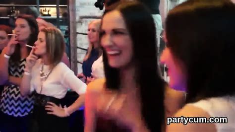 Frisky Girls Get Entirely Crazy And Stripped At Hardcore Party