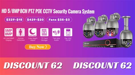 Unveiling the Techage H.265 8CH 5MP 4K POE Camera System Smart AI Full ...