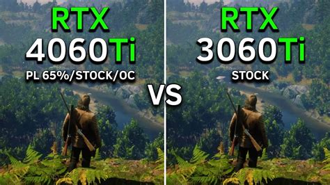 RTX 3060 Ti Vs RTX 4060 Ti Power Limit 65 Stock OC Test In 9 Games