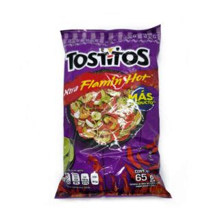 Tostitos Xtra Flamin Hot Mexican Chips Sabritas Bags