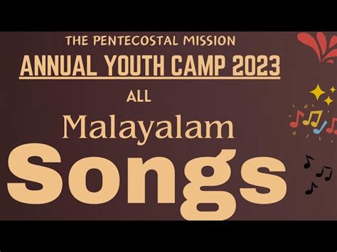 TPM Annual Youth Camp 2023 Malayalam Songs Jukebox Chords