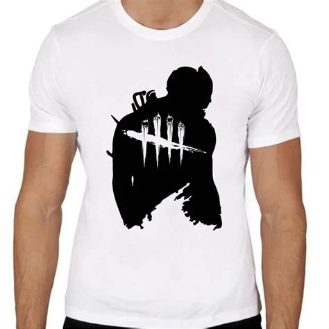 Dead By Daylight T Shirt Men 2017 Summer Fashion Tshirt Casual White