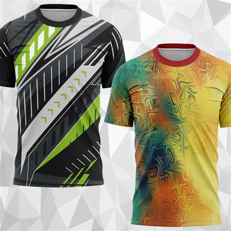 Baju Sublimation Jersey T Shirt Printing Murah