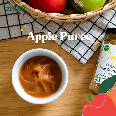 Alps Apple Puree Zenxin Organic