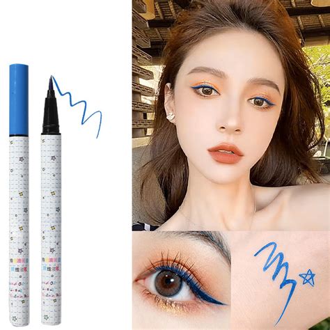 Joykith Color Eyeliner Waterproof Ultra Fine Liquid Eyeliner Soft Hair