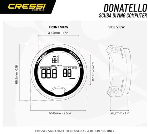 Cressi Ordenador De Buceo Para Principiantes Modos De Buceo Aire