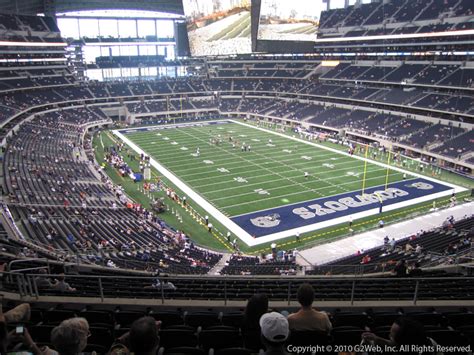 Mezzanine Corner - AT&T Stadium Football Seating - RateYourSeats.com