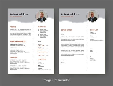 Premium Vector | Resume and CV Layout Set