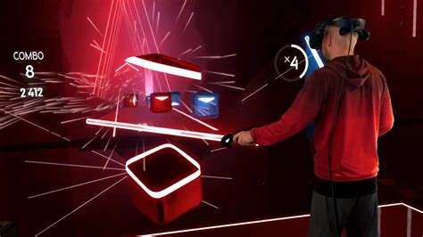 Mixed Reality Beat Saber Awesome Youtube