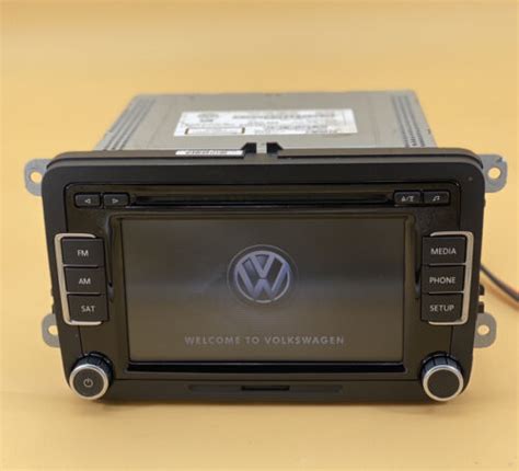 Volkswagen Cc Tiguan Jetta Gti Passat Front Radio Screen Cd Player