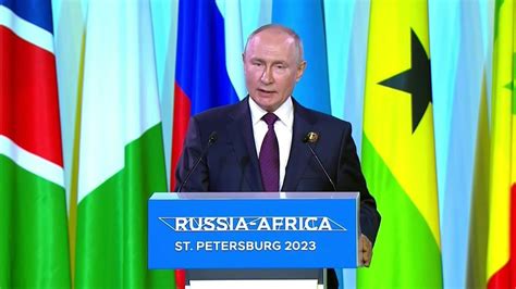 Putin Rusia y África trabajarán por un mundo multipolar AFP YouTube