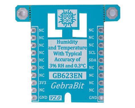 GebraBit SHT20 Humidity and Temperature Sensor Module Overview - GebraBit