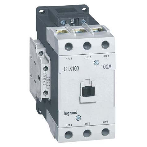 Contactor de potencia CTX³100 3 polos Terminales de tornillo 100A