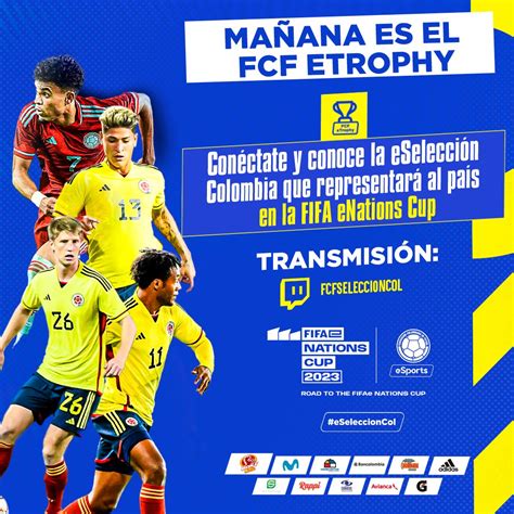 Selección Colombia on Twitter Mañana es el FCF eTrophy Conéctate