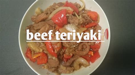 Beef Teriyaki Ala Hokben YouTube