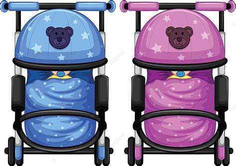 Baby Strollers Infants Babies Blue Vector Infants Babies Blue PNG