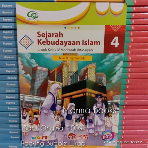 Jual Buku Sejarah Kebudayaan Islam Kelas 4 MI Kurikulum Merdeka AKM