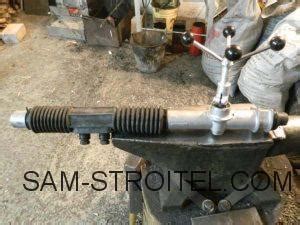 Сверлильный станок из рулевой рейки от ВАЗ-2108: фото и описание