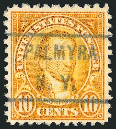 Value Of US Stamps Scott Catalogue 562 1923 10c Monroe Perf 11