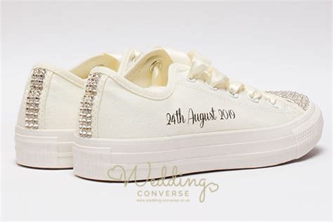 Ivory Bridal Shoes | By Wedding Converse