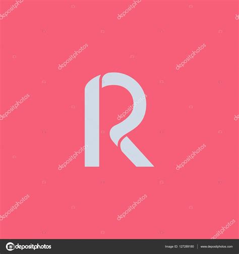 R Letter Logo Icon Stock Vector Image By ©brainbistro 127289180