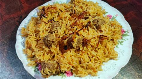 Beef Biryani Recipe Bade Ghost Ki Biryani Beef Moti Biryani Cook