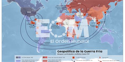 Mapas Guerra Fria - La geopolítica de la Guerra Fría - Mapas de El Orden Mundial - EOM