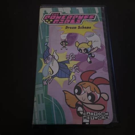 The Powerpuff Girls Dream Scheme Vhs Clam Shell