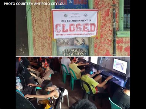 Mga Menor De Edad Huling Naglalaro Sa Computer Shop Sa Antipolo