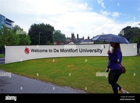 De montfort university logo hi-res stock photography and images - Alamy