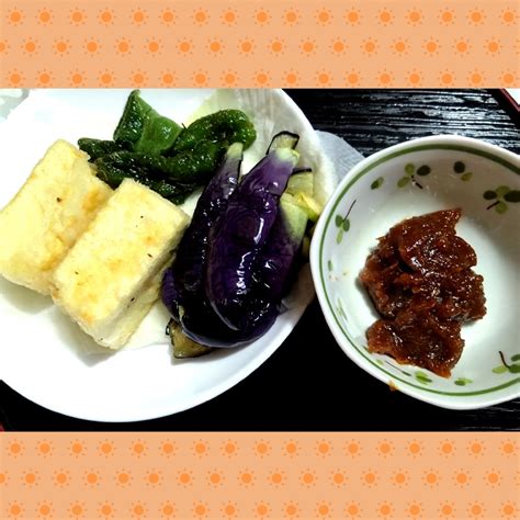 揚げ出し豆腐と揚げ野菜の甘味噌 ときめきって素敵o≧∇≦o