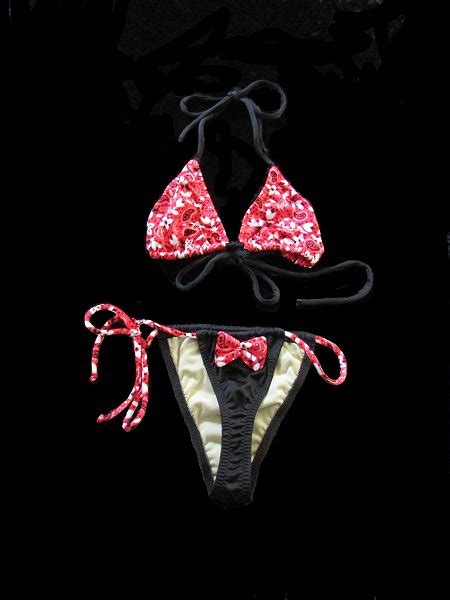 Bandana Stringtini Bikini Set Jita Outlet Bikinis American Made