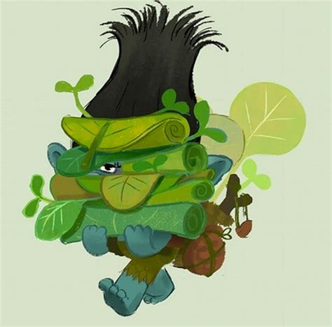 Dreamworks Trolls Art