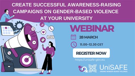 Webinar Create Successful Awareness Raising Campaigns On Gender Based