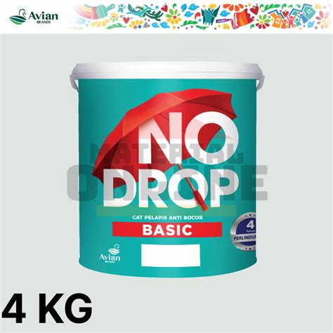 Jual No Drop Basic Kg Kg Galon Kg Kg Cat Pelapis Anti Bocor