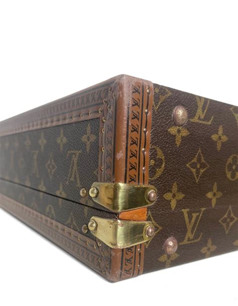 Louis Vuitton Monogram President Classeur Hard Briefcase Bag Rt 8650