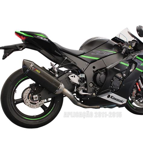 Ponteira E Link Escapamento Esportivo Moto KAWASAKI ZX 10R 2010 A 2023