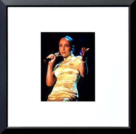 Sade Vintage Concert Photo Framed Fine Art Print From Shoreline