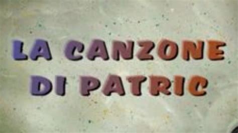 Spongebob Twinkle Twinkle Patrick Star Song Italian Version Italia